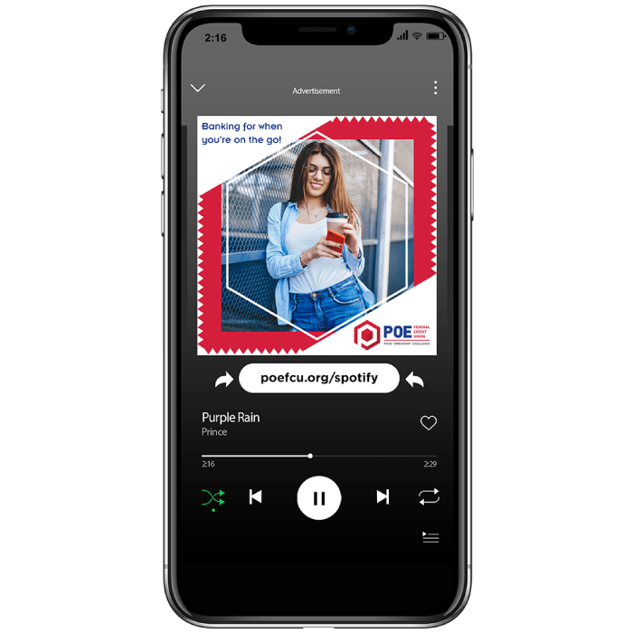 POECU Spotify Ad